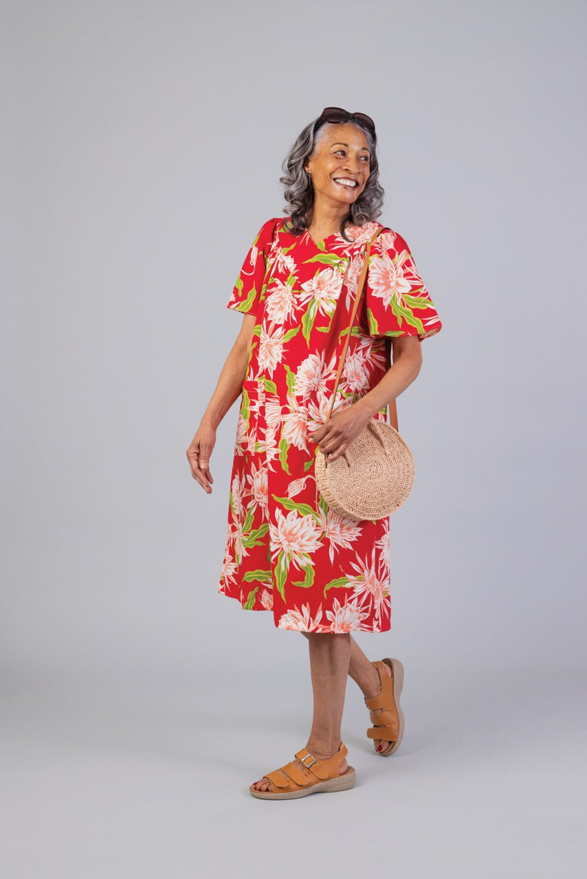 knee length dresses for ladies Women's Muumuu Dress | The Grandma June
