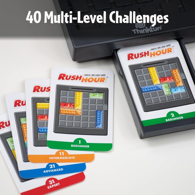 Rush Hour Logic Game (Refresh Edition) by Buck & Buck, and available only in a one-size option. This accessories & home item is part of our board games collection.