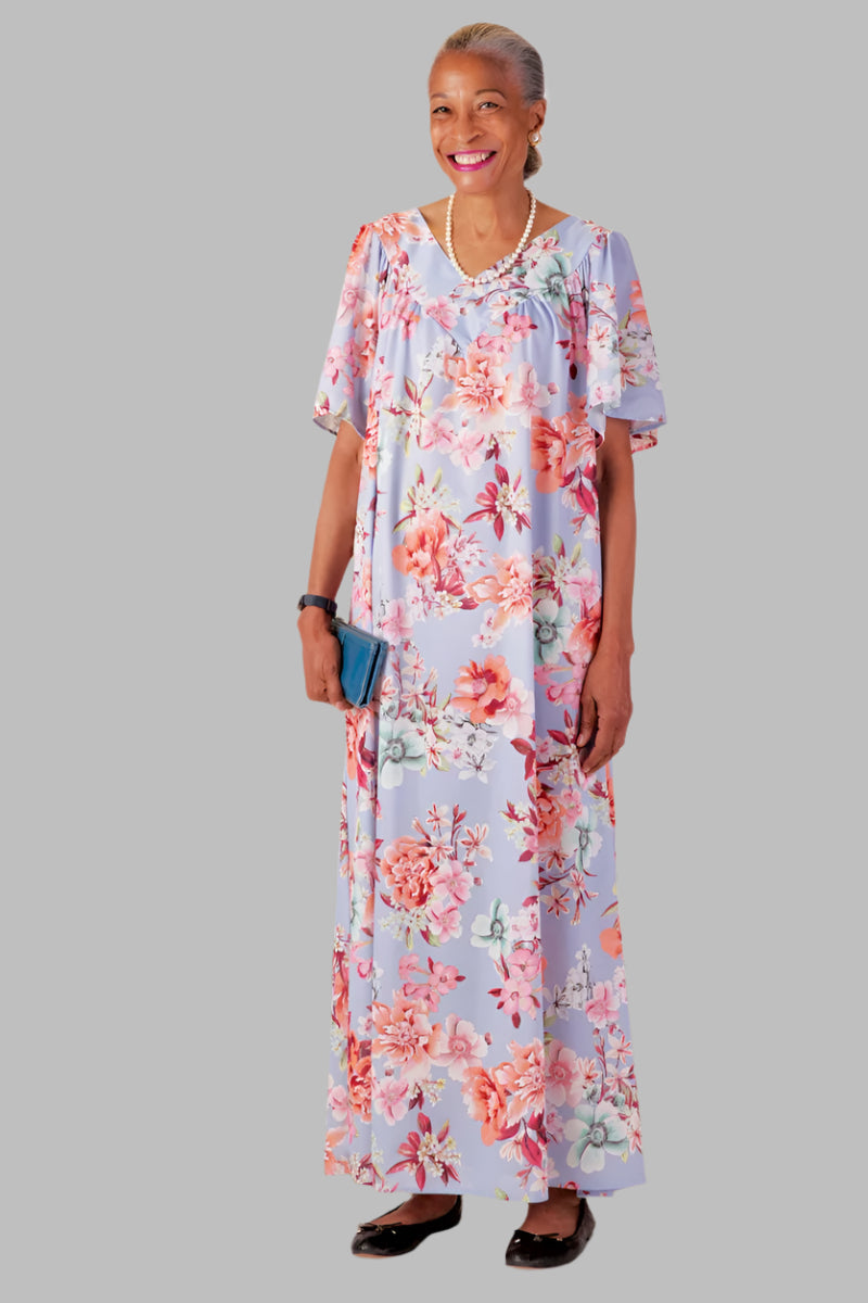Long Polyester Nightgown for women by Buck & Buck in Pink, and available in different sizes. This sleepwear item is part of our nightgowns collection.