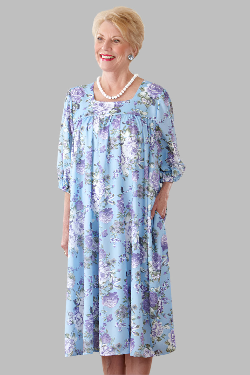 Poly Float Dress for women by Buck & Buck in Light Blue, and available only in a one-size option. This sleepwear item is part of our dresses collection.