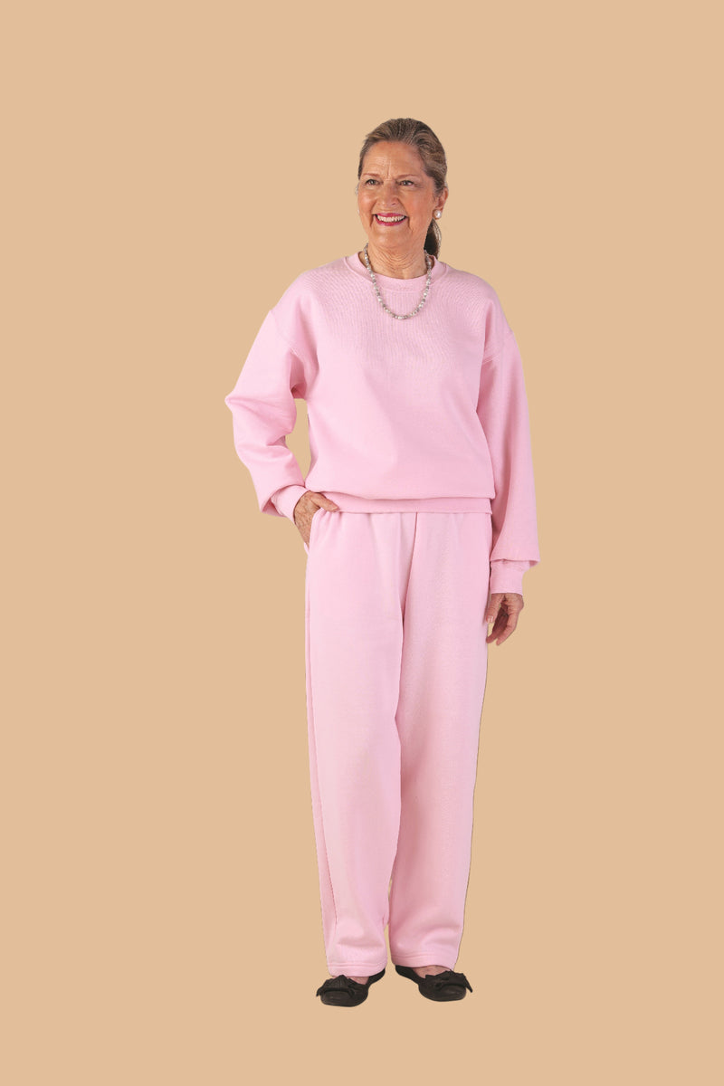 Women's Basic Sweat Set With Pockets by Buck & Buck, and available only in a one-size option. This bundles item is part of our outfit sets collection.