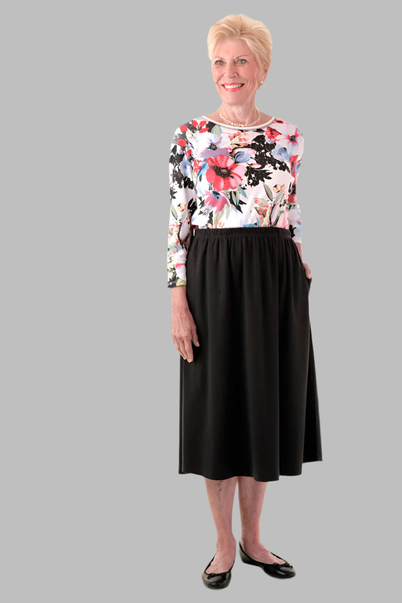 Knit Skirt for women by Buck & Buck in Black, and available in different sizes. This dresses & skirts item is part of our skirts collection.