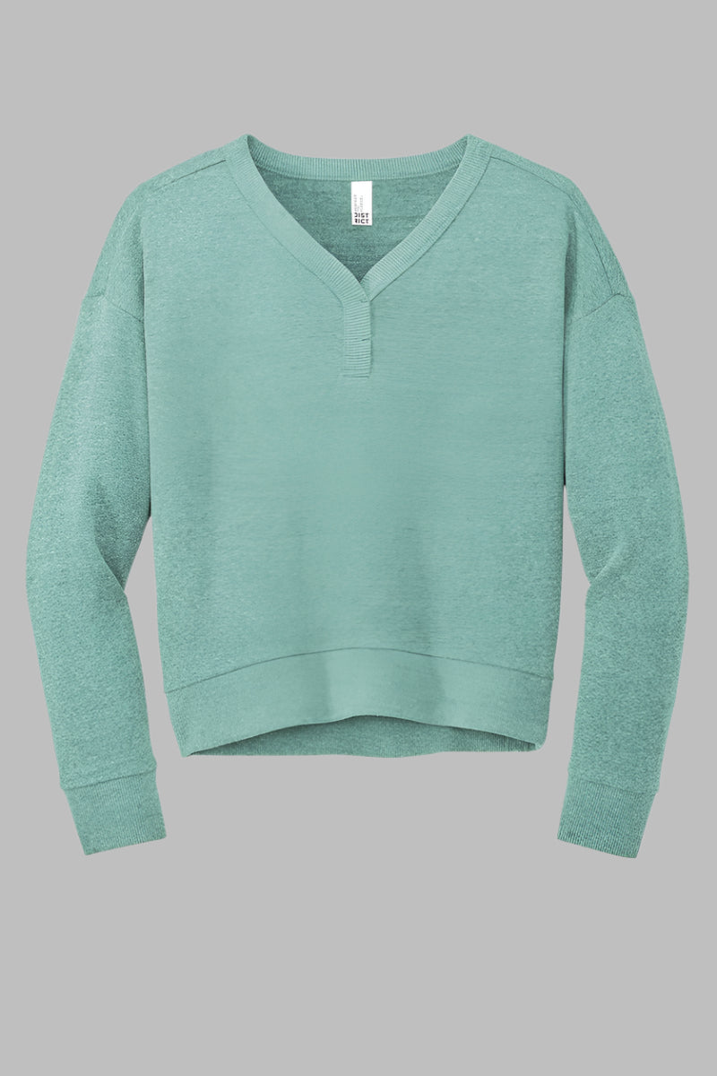 V-Neck Sweatshirt for women by Buck & Buck, and available in different sizes. This tops item is part of our sweatshirts collection.
