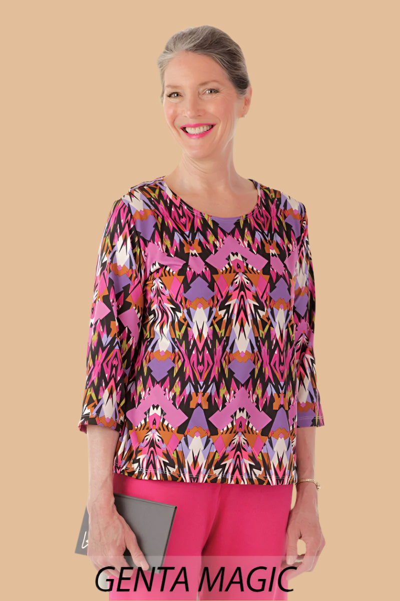 Poly Flared Tunic for women by Buck & Buck, and available in different sizes. This tops item is part of our tunics collection.