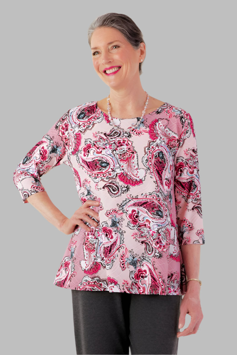 Poly Flared Tunic for women by Buck & Buck, and available in different sizes. This tops item is part of our tunics collection.
