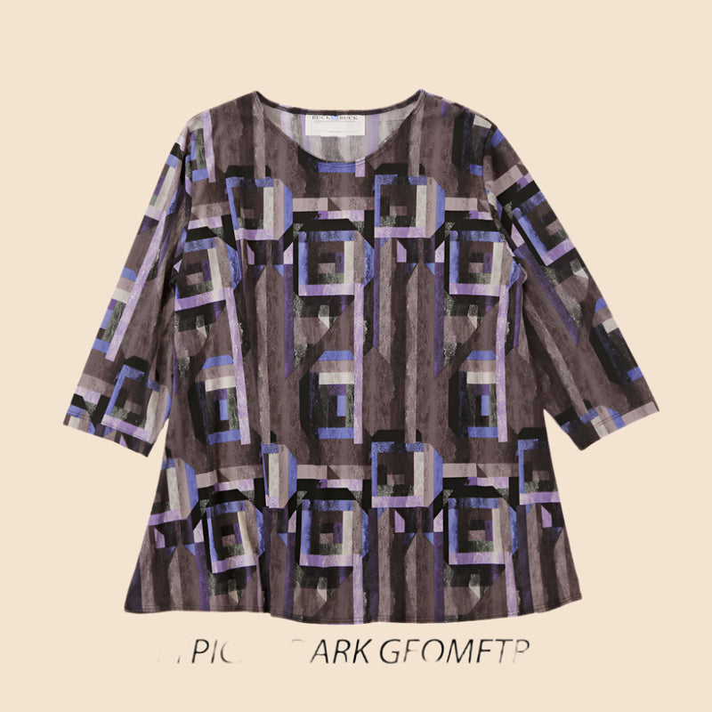 Poly Flared Tunic for women by Buck & Buck in Royal, and available in different sizes. This tops item is part of our tunics collection.