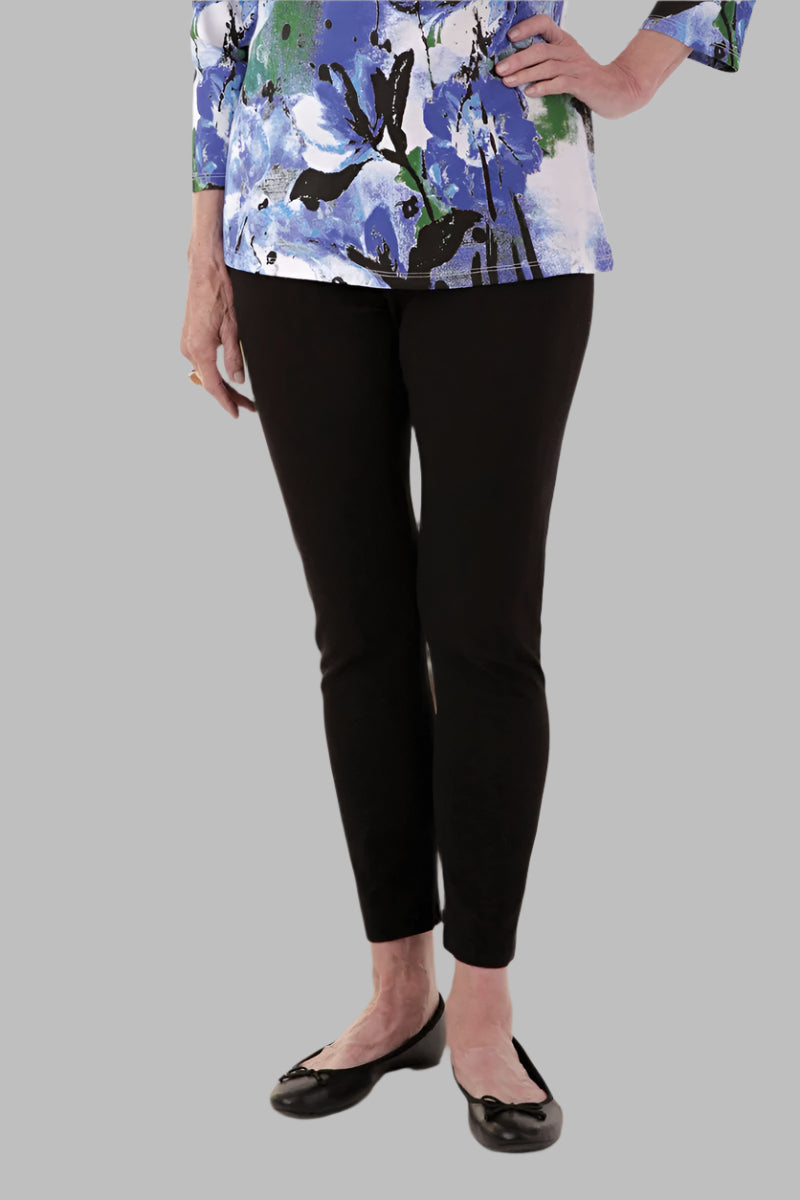 Cotton Crop Legging Pants for women by Buck & Buck in Black, and available in different sizes. This bottoms item is part of our leggings collection.