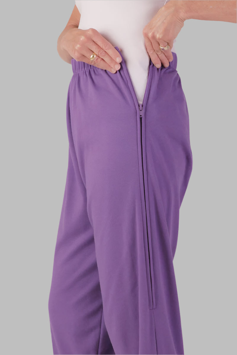 Women's Side-Zip Knit Pants by Buck & Buck, and available in different sizes. This bottoms item is part of our pants collection.