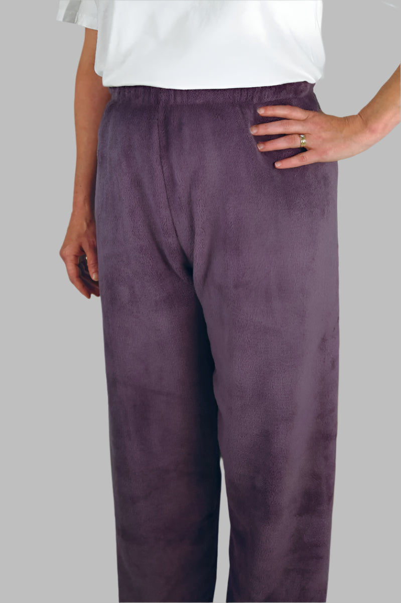 Women's So-Soft Pull-On Pants by Buck & Buck in Black, and available in different sizes. This bottoms item is part of our loungewear bottoms collection.