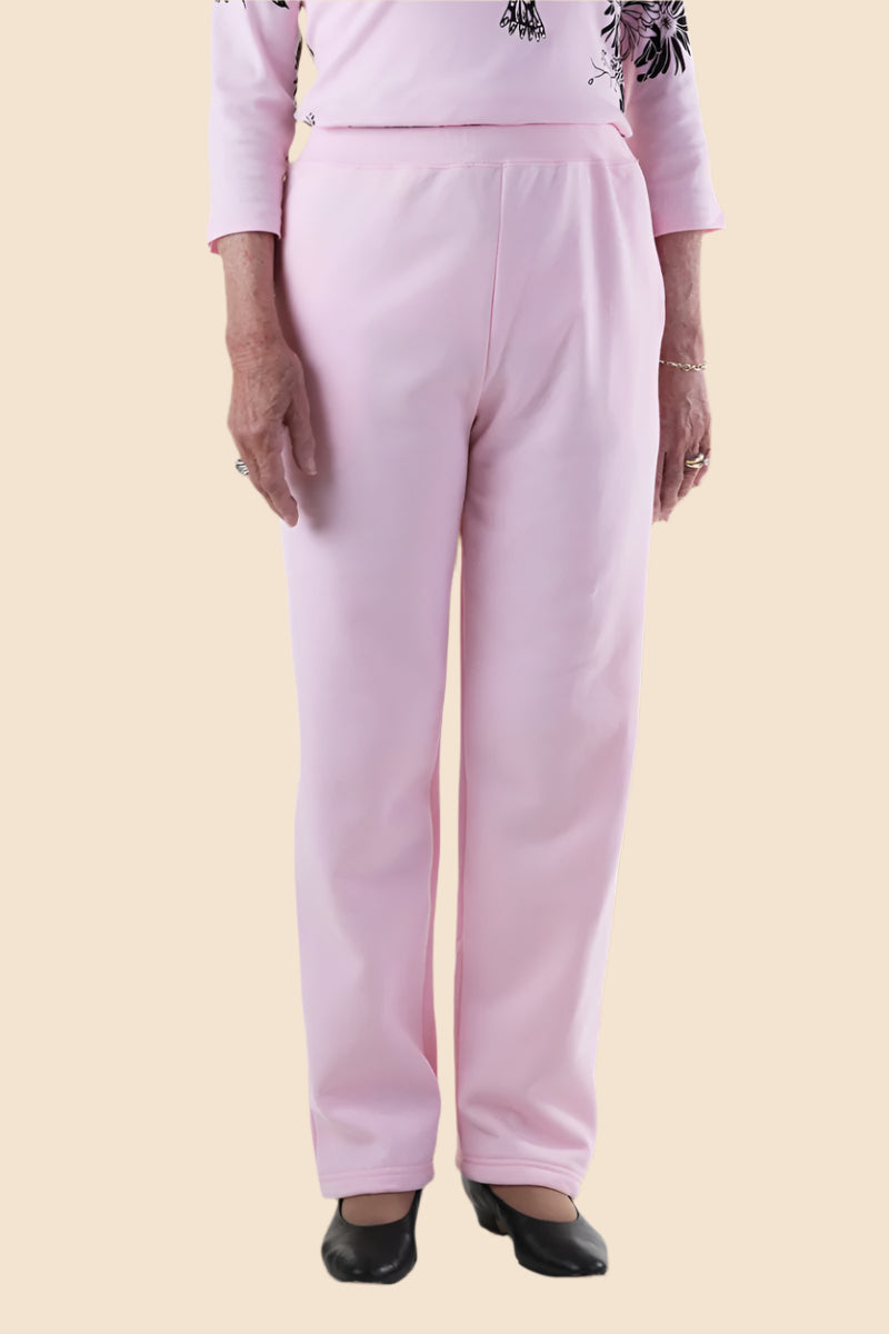 Soft Waist Sweatpants for women by Buck & Buck in Pink, and available in different sizes. This bottoms item is part of our sweatpants collection.