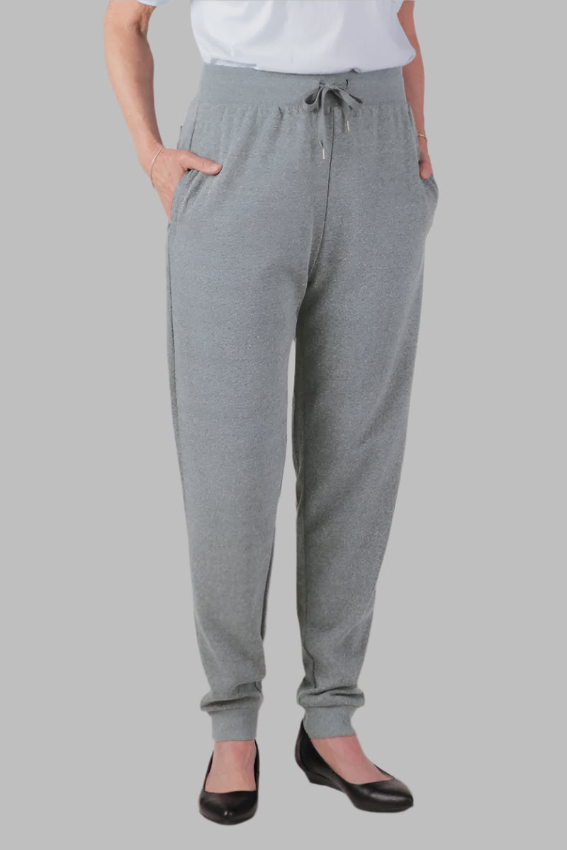 Women's Light Weight Joggers by Buck & Buck in Gray Heather, and available in different sizes. This bottoms item is part of our joggers collection.