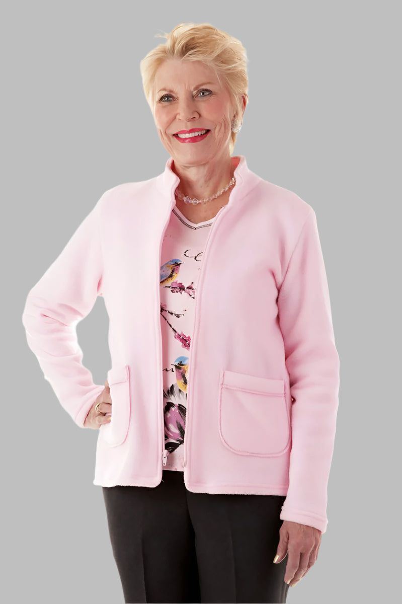 Polar Fleece Sweater for women by Buck & Buck in Pink, and available in different sizes. This tops item is part of our sweaters collection.