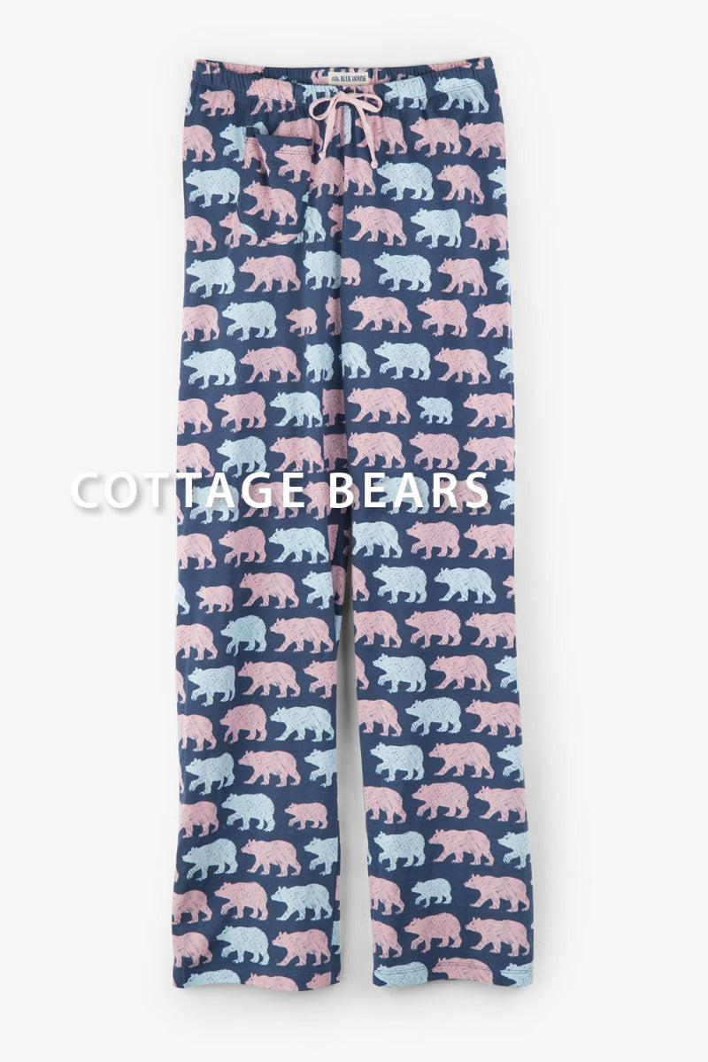 Women's Jersey Knit PJ Pants by Buck & Buck in Navy, and available in different sizes. This sleepwear item is part of our pajamas collection.