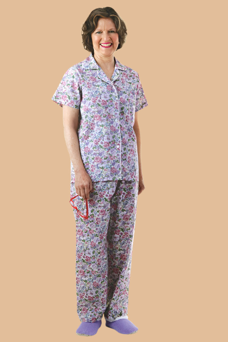 Women's Cotton/Poly Pajamas by Buck & Buck, and available in different sizes. This sleepwear item is part of our pajamas collection.