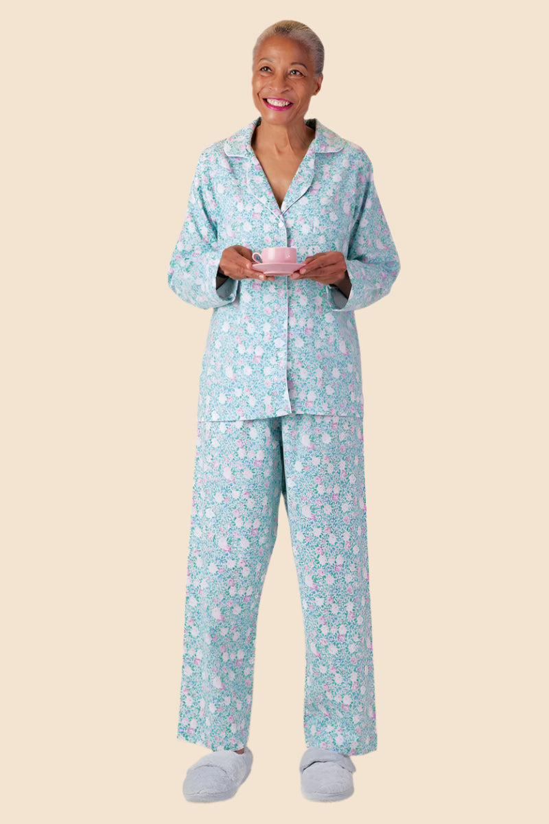 Women's Flannel Pajamas by Buck & Buck, and available in different sizes. This sleepwear item is part of our pajamas collection.