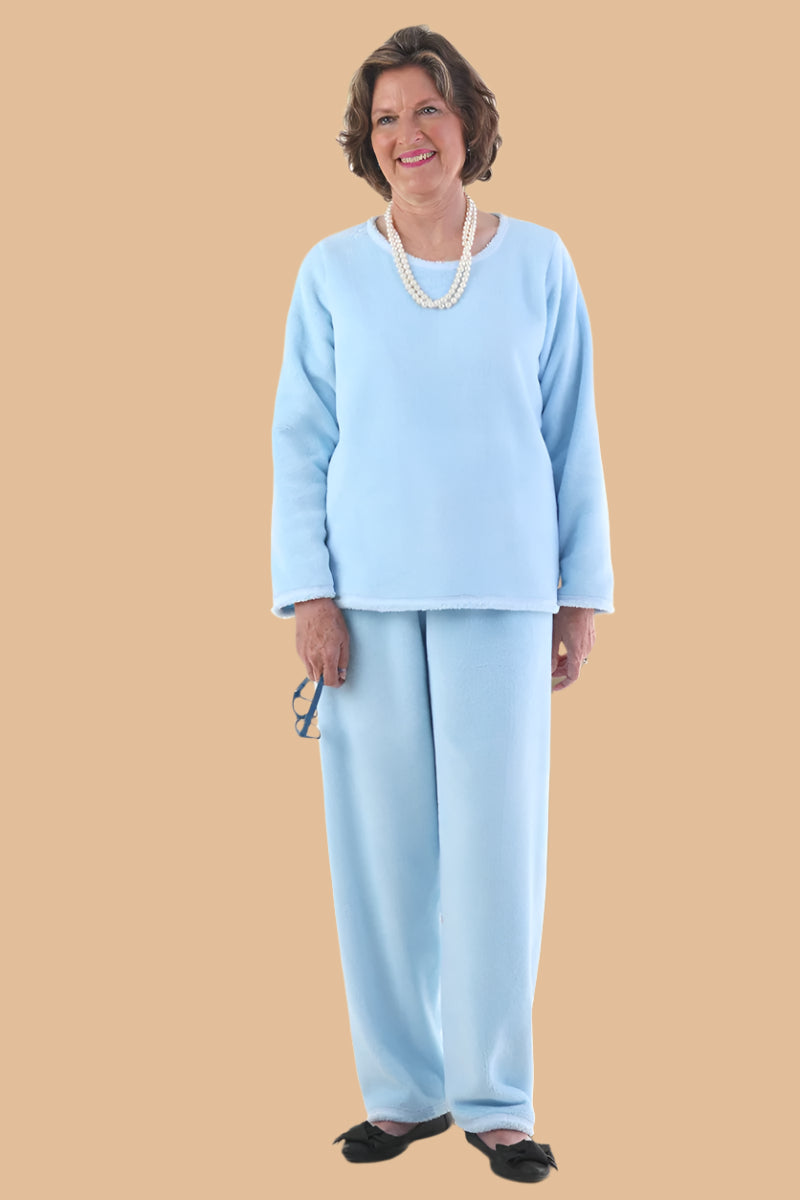 So-Soft Pajamas for women by Buck & Buck in Blue, and available in different sizes. This sleepwear item is part of our pajamas collection.