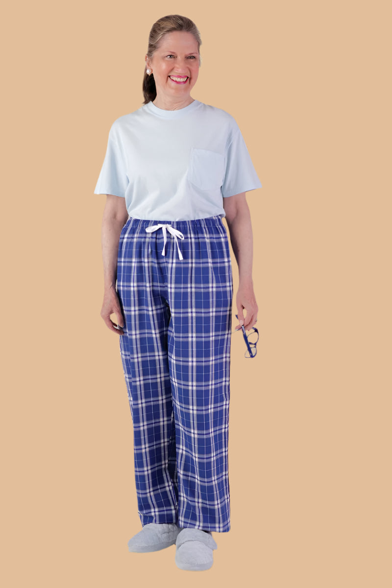 Women's Flannel PJ Pants by Buck & Buck, and available in different sizes. This sleepwear item is part of our pajamas collection.