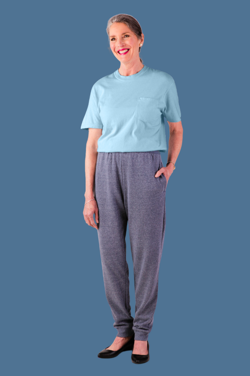 Women's Soft Touch T-Shirt by Buck & Buck in Blue, and available in different sizes. This tops item is part of our t-shirts collection.