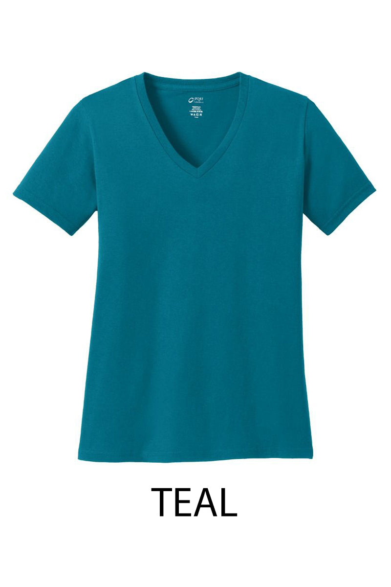 V-Neck T-Shirt for women by Buck & Buck in Navy, and available in different sizes. This tops item is part of our t-shirts collection.
