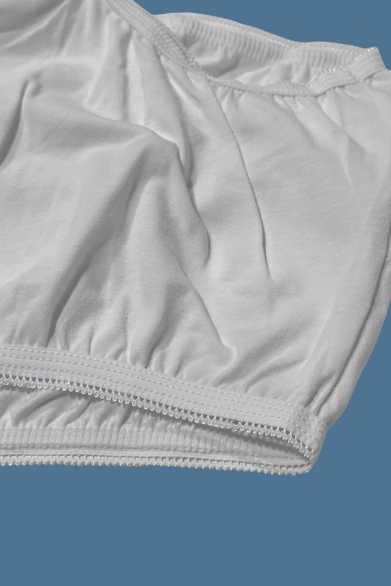 Women's Washable Incontinence Panties (3-pack) by Buck & Buck in White, and available in different sizes. This undergarments item is part of our incontinence aids collection.