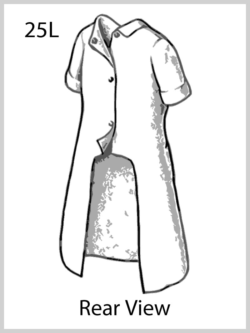 Cut-Away Snap Back Duster for women by Buck & Buck, and available in different sizes. This sleepwear item is part of our nightgowns collection.