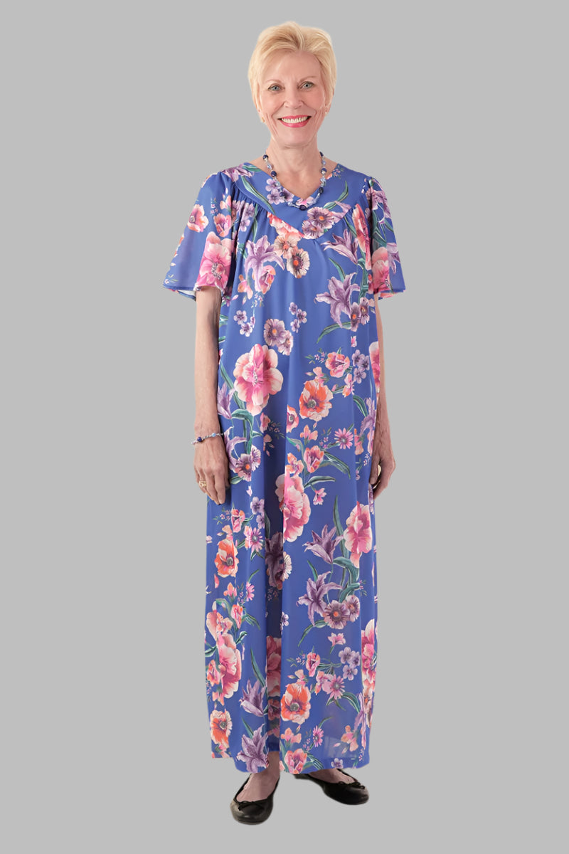 Long Wrap Back Muu Muu for women by Buck & Buck, and available in different sizes. This dresses & skirts item is part of our dresses collection.