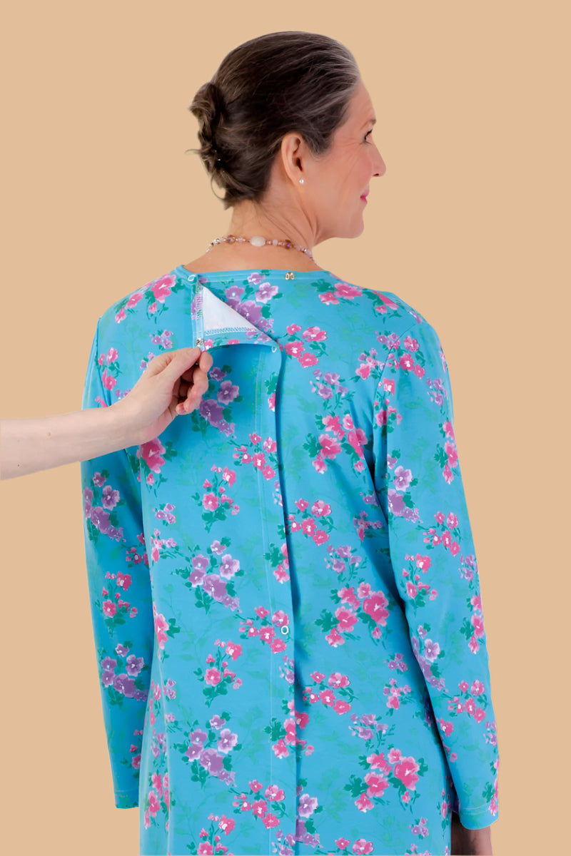 Printed Scoop Neck Wrap Back Knit Dress for women by Buck & Buck in Turquoise, and available in different sizes. This dresses & skirts item is part of our dresses collection.