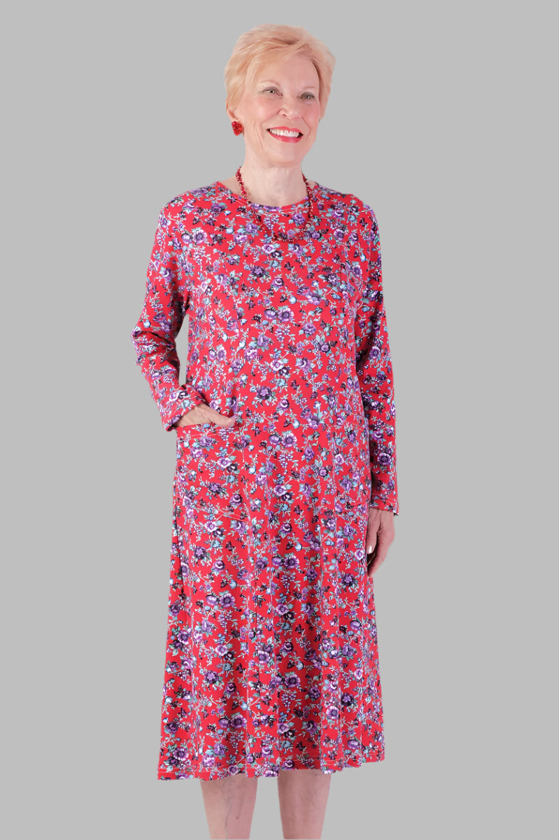 Printed Scoop Neck Wrap Back Knit Dress for women by Buck & Buck, and available in different sizes. This dresses & skirts item is part of our dresses collection.