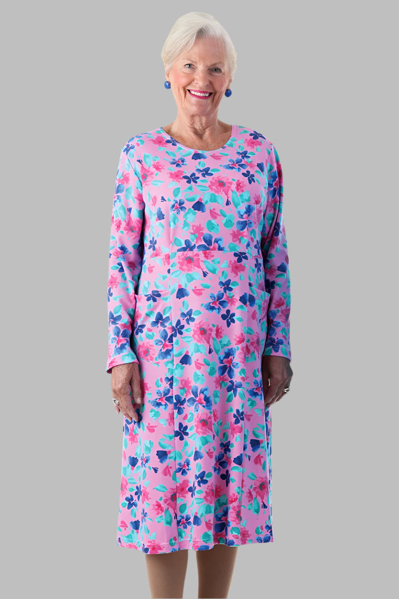 Printed Scoop Neck Wrap Back Knit Dress for women by Buck & Buck, and available in different sizes. This dresses & skirts item is part of our dresses collection.