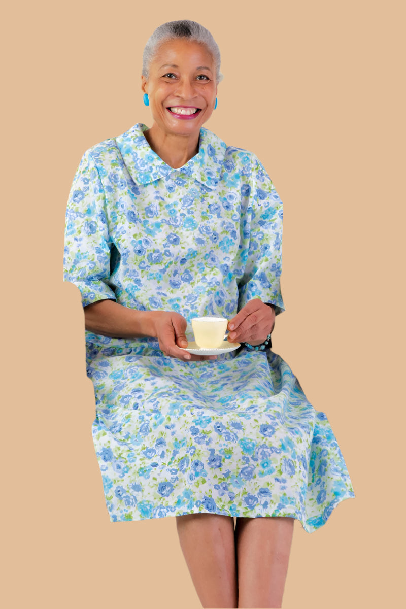 3/4 Sleeve Drop Waist Snap Back Duster for women by Buck & Buck, and available in different sizes. This sleepwear item is part of our nightgowns collection.