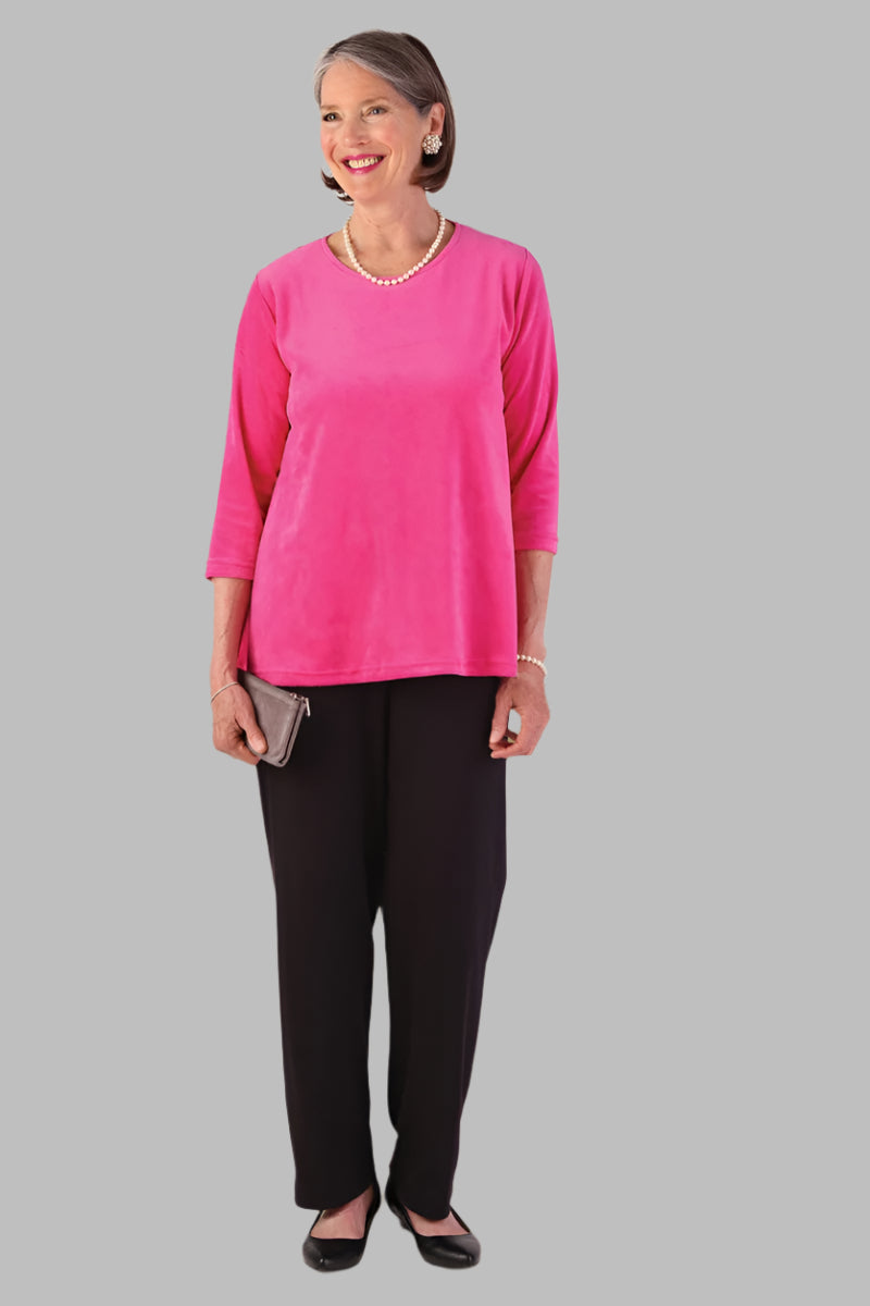 Velour Flare Tunic Top for women by Buck & Buck, and available in different sizes. This tops item is part of our blouses collection.