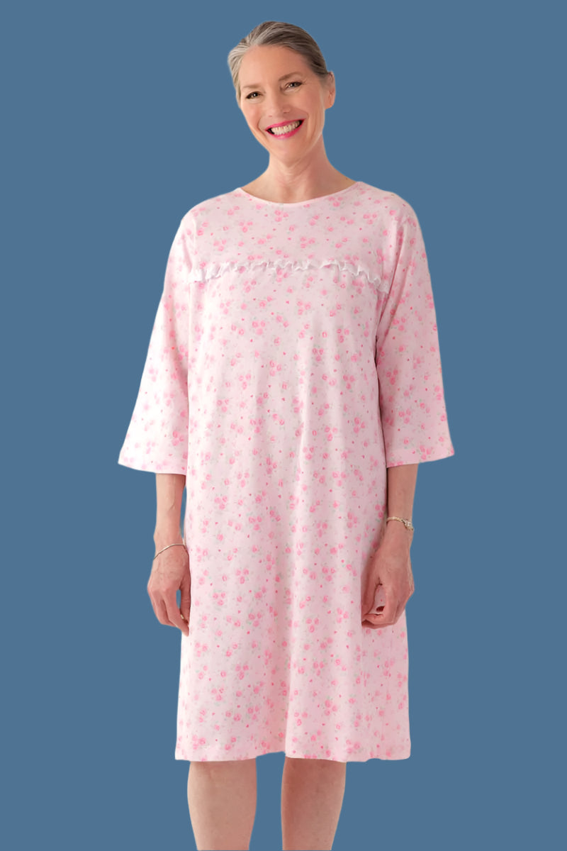 Knit Open Back Nightgown for women by Buck & Buck, and available in different sizes. This sleepwear item is part of our nightgowns collection.