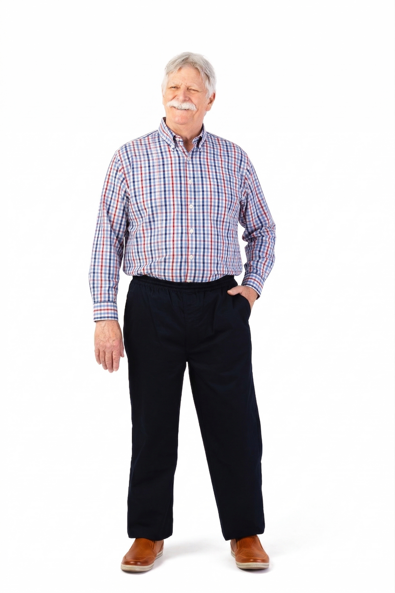 Long Sleeve Sport Shirt With VELCRO® Fasteners for men by Buck & Buck, and available in different sizes. This tops item is part of our shirts collection.