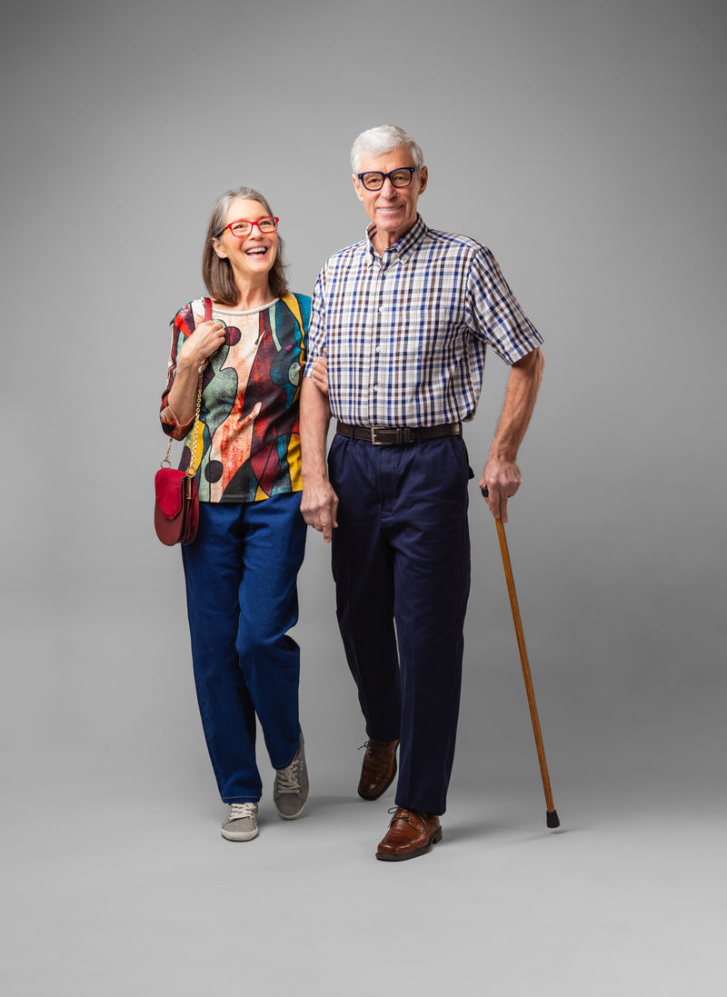 Short Sleeve Sport Shirt With VELCRO® Fasteners for men by Buck & Buck, and available in different sizes. This tops item is part of our shirts collection.