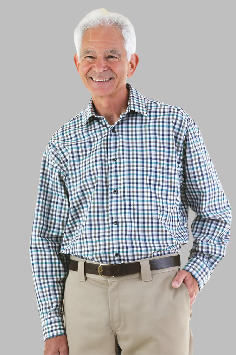 Long Sleeve Snap Back Sport Shirt for men by Buck & Buck in Tan/Beige, and available in different sizes. This tops item is part of our shirts collection.