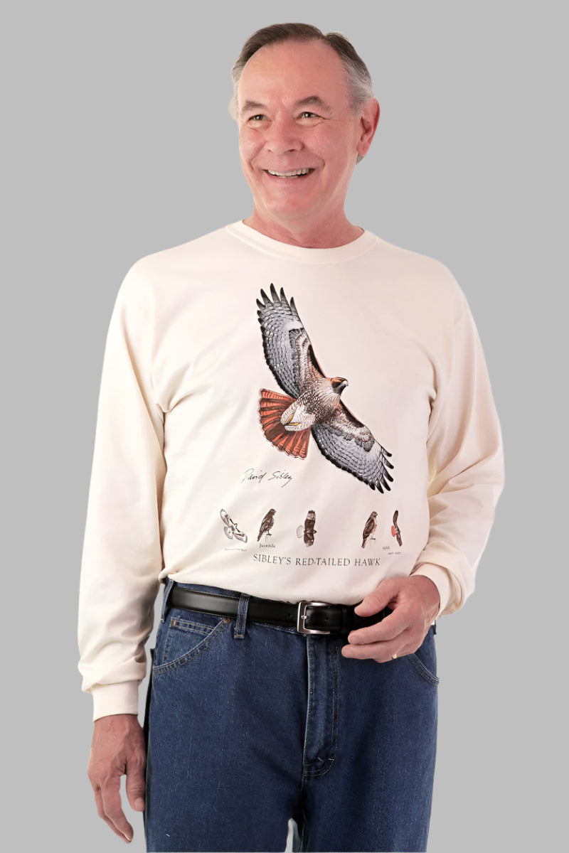 Men's Long Sleeve Printed Snap Back T-Shirt by Buck & Buck, and available in different sizes. This tops item is part of our t-shirts collection.