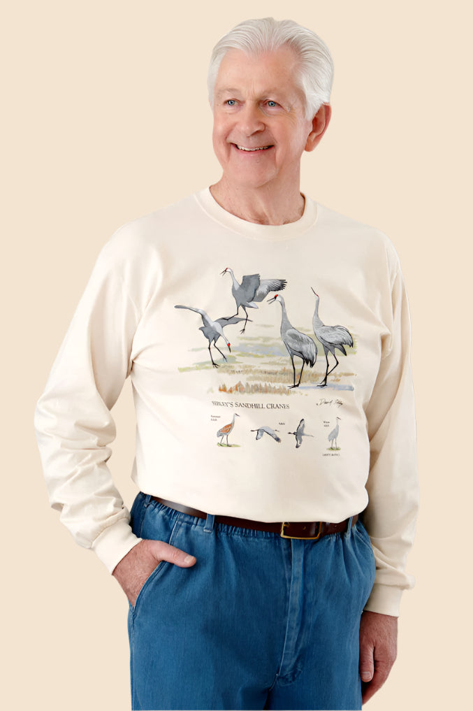 Men's Long Sleeve Printed Snap Back T-Shirt by Buck & Buck, and available in different sizes. This tops item is part of our t-shirts collection.