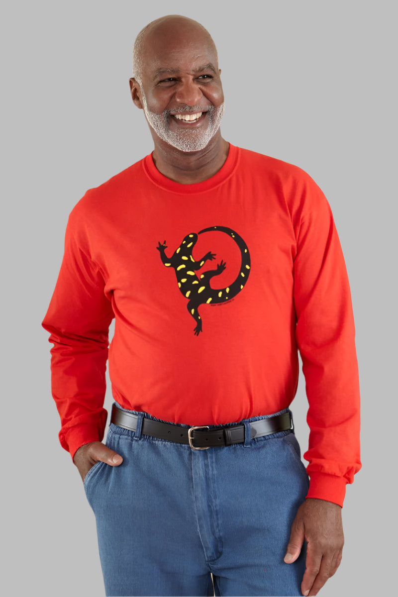 Men's Long Sleeve Printed Snap Back T-Shirt by Buck & Buck, and available in different sizes. This tops item is part of our t-shirts collection.