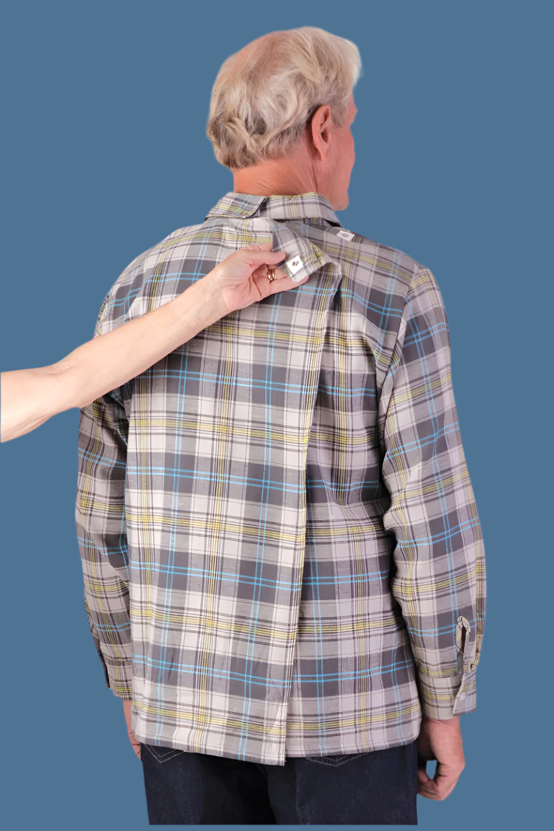 Wrap Back Flannel Shirt for men by Buck & Buck, and available in different sizes. This tops item is part of our shirts collection.