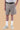 Men's Elastic Waist Zip-Fly Shorts