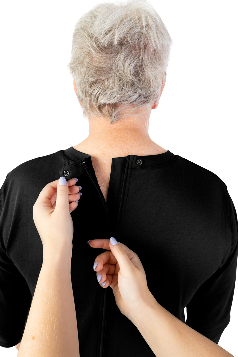 Men's Sleepsuit by Buck & Buck in Black, and available in different sizes. This one-piece garments item is part of our sleepwear & loungewear collection.