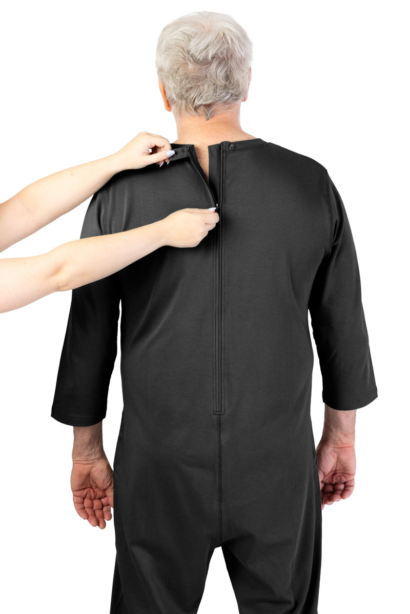 Men's Sleepsuit by Buck & Buck in Charcoal, and available in different sizes. This one-piece garments item is part of our sleepwear & loungewear collection.