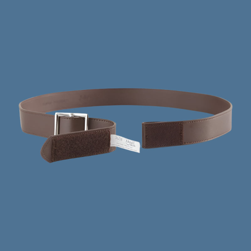 Men's Easy One Handed Leather Belt by Buck & Buck in Black, and available in different sizes. This accessories & home item is part of our belts collection.