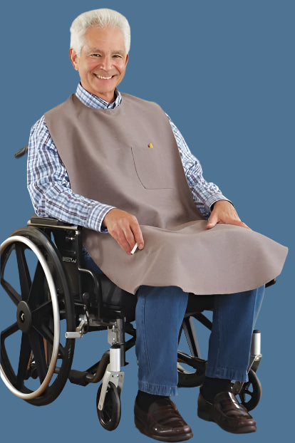 Men's Smoker's Bib by Buck & Buck in Tan/Beige, and available only in a one-size option. This accessories & home item is part of our bibs collection.