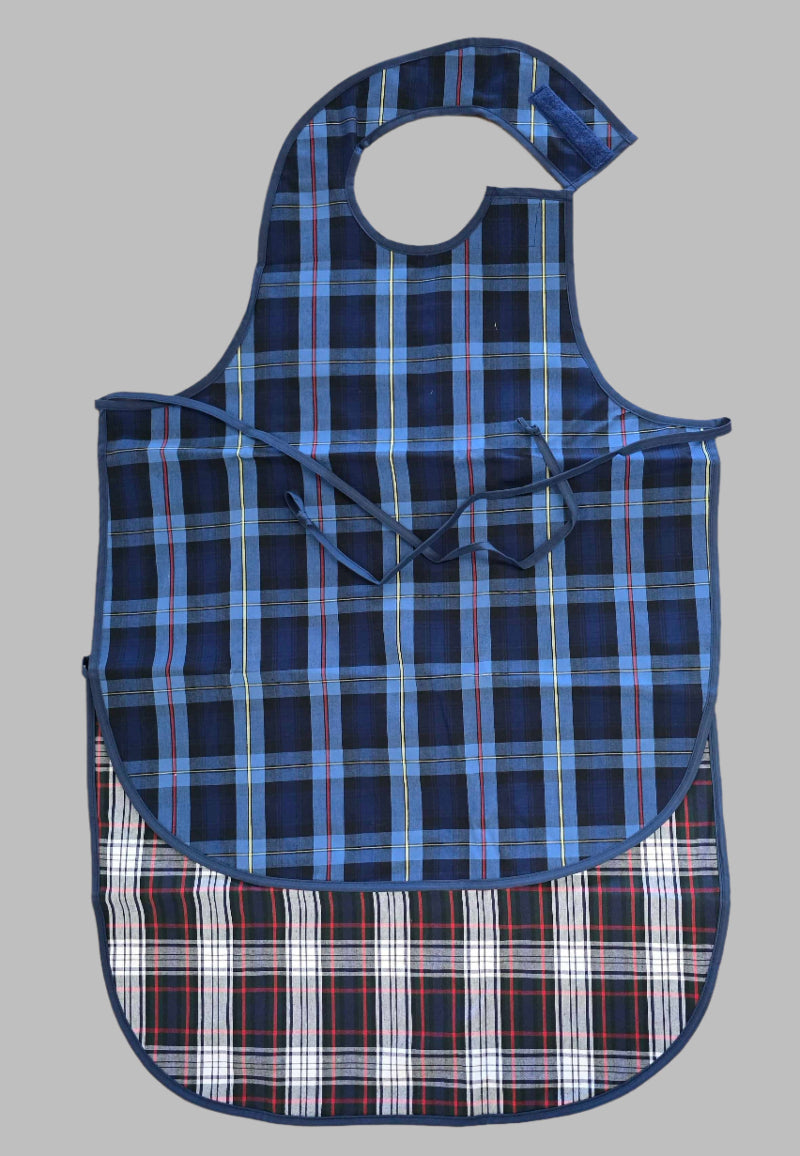 Men's Eating Apron by Buck & Buck in Navy, and available only in a one-size option. This accessories & home item is part of our aprons collection.