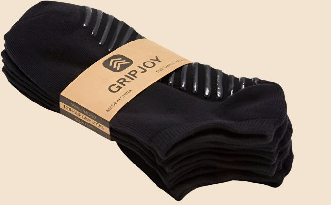 Low Cut Ankle Non-Skid Socks (3-pack) by Buck & Buck in Black, and available in different sizes. This socks & hosiery item is part of our ankle socks collection.