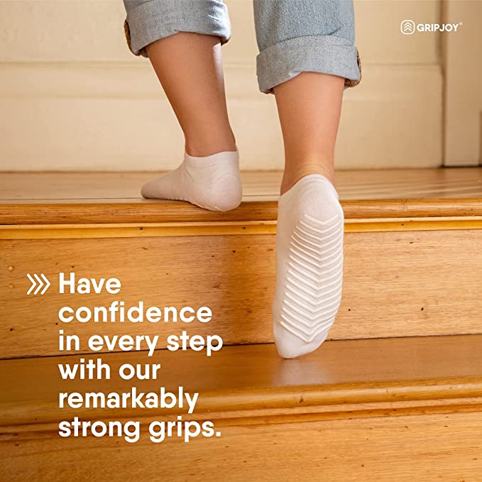 Low Cut Ankle Non-Skid Socks (3-pack) by Buck & Buck in White, and available in different sizes. This socks & hosiery item is part of our ankle socks collection.