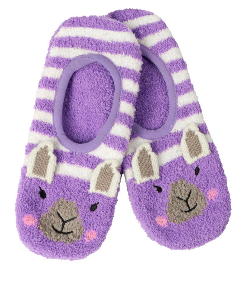 Non-Skid Ankle Socks by Snoozies in the llama design and available only in a one-size option. This socks & hosiery item is part of our ankle socks collection.