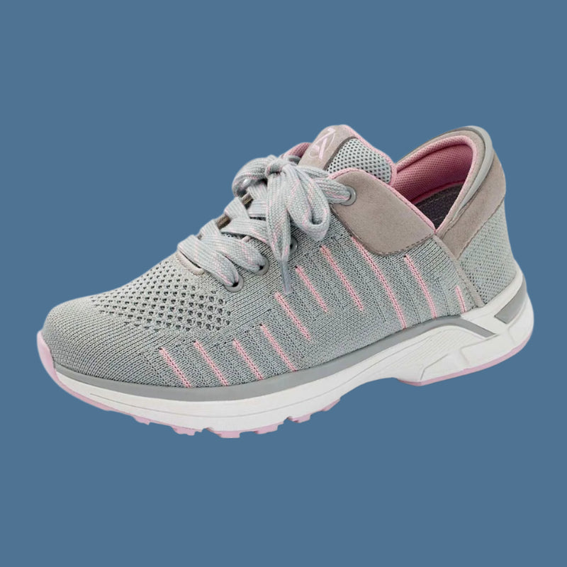 Zeba® Hands Free Women's Sneakers by Zeba Shoes in Rose Gray, and available in different sizes. This footwear item is part of our sneakers collection.