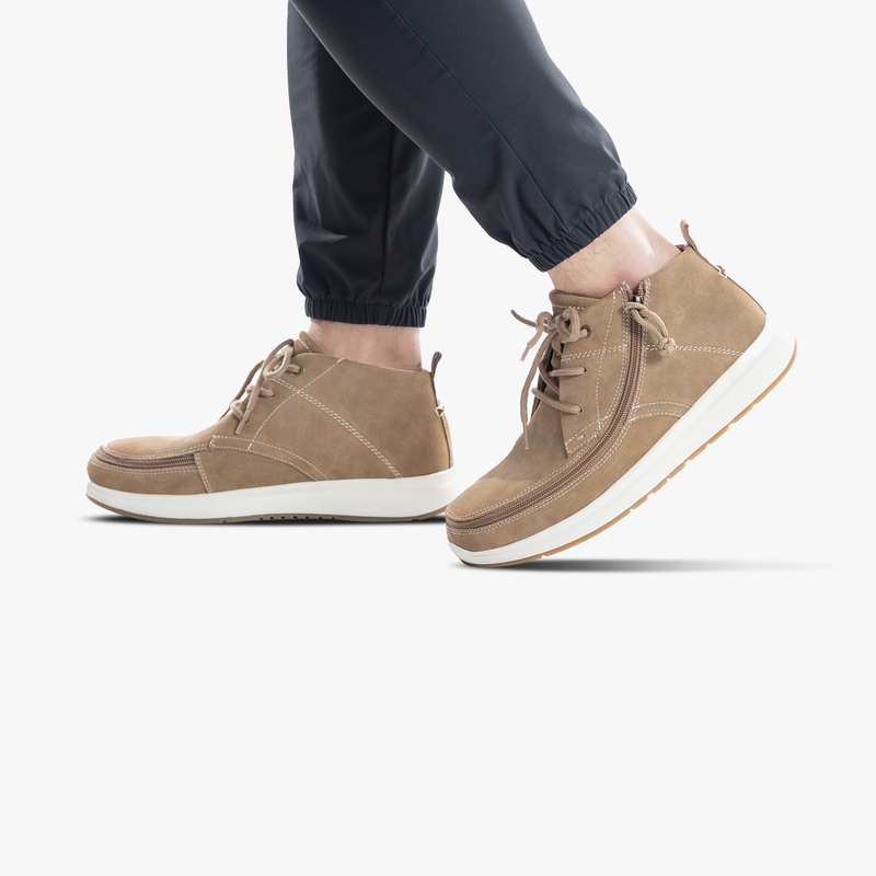 Men's Sand Suede BILLY Comfort Chukka by BILLY Footwear in Tan/Beige, and available in different sizes. This footwear item is part of our sneakers collection.